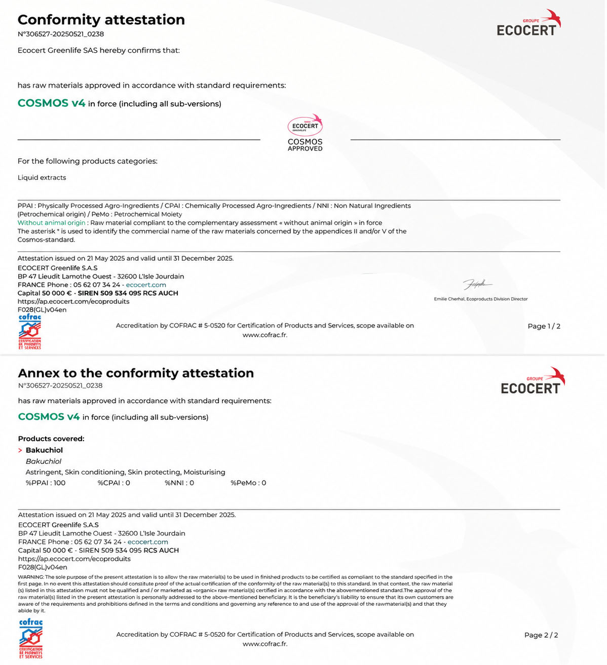 Certificat