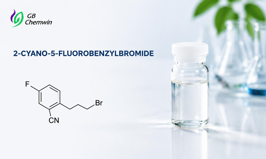 2-cyano-5-fluorobenzylbromide